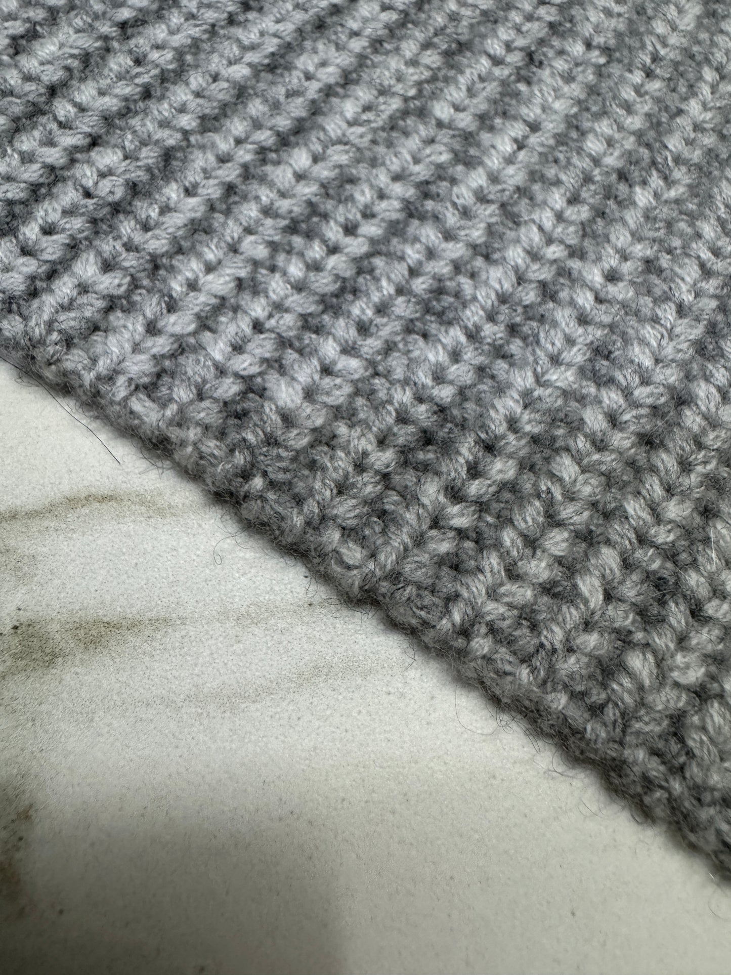 CELINE 灰色凱旋門 100% Cashmere 圍巾