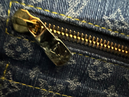 LV Carryall MM 深藍牛仔