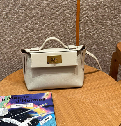 HERMES 2424 冰川白金扣 evercolor