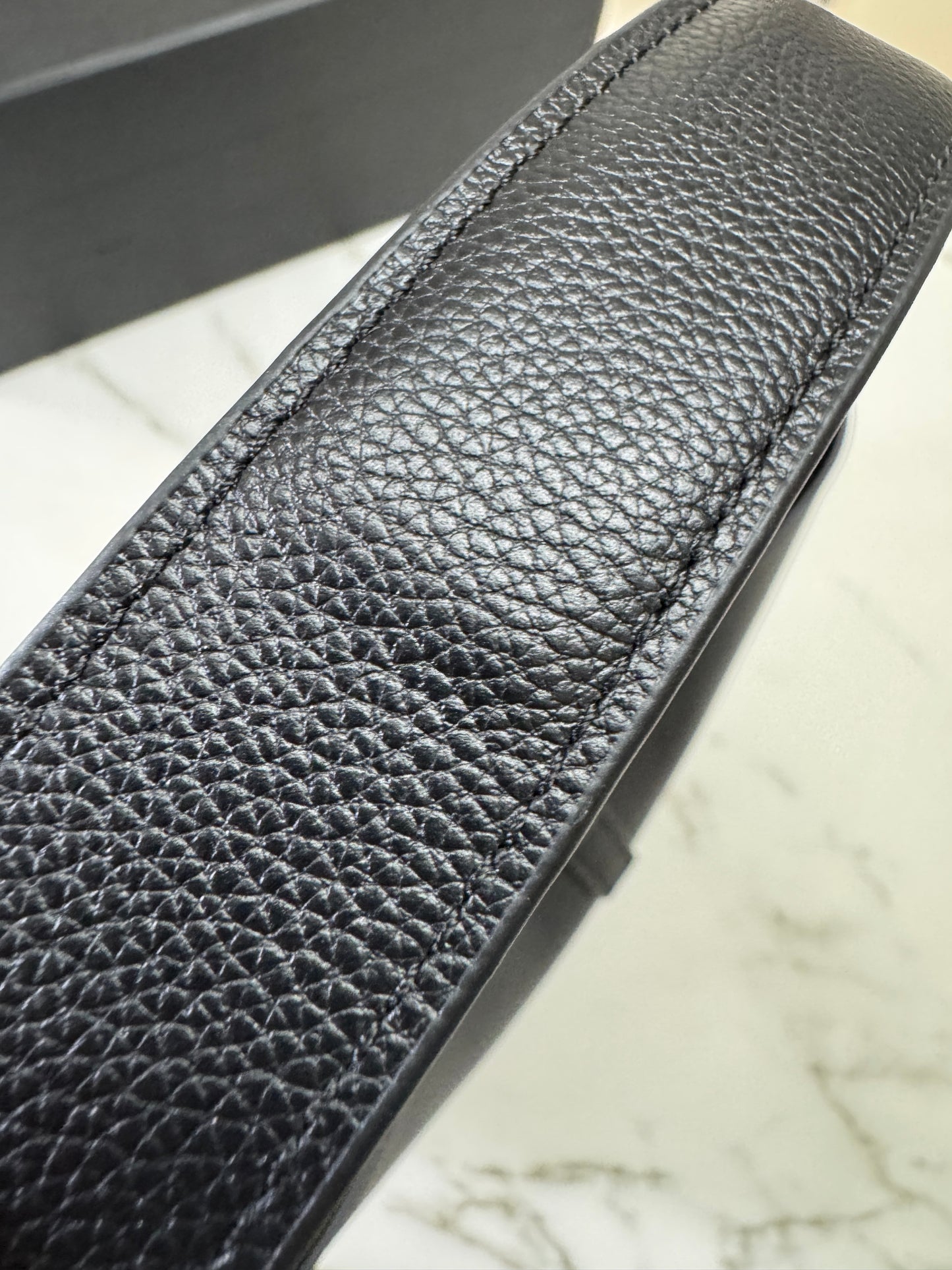 YSL LE 5 A 7 Hobo 黑銀 Large