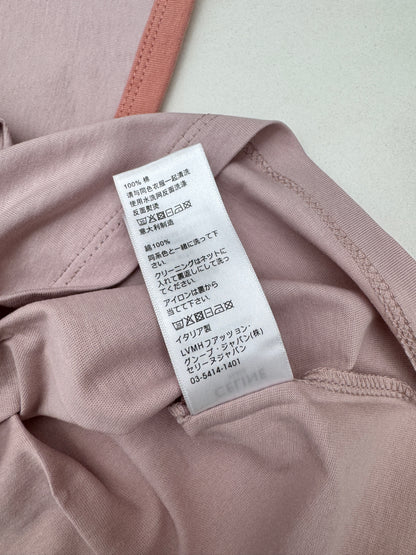 CELINE 短袖T恤 髒粉色