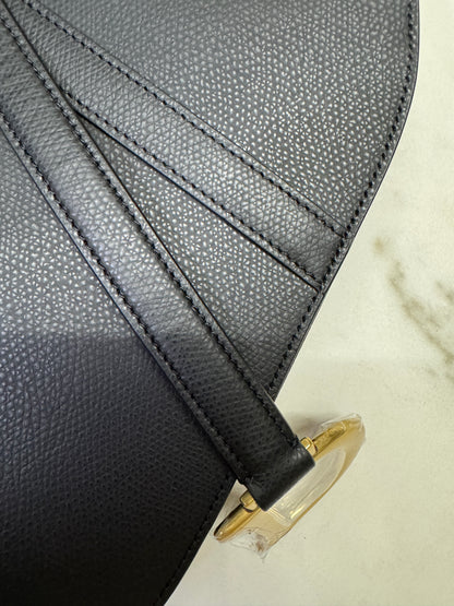 DIOR Saddle Medium Black