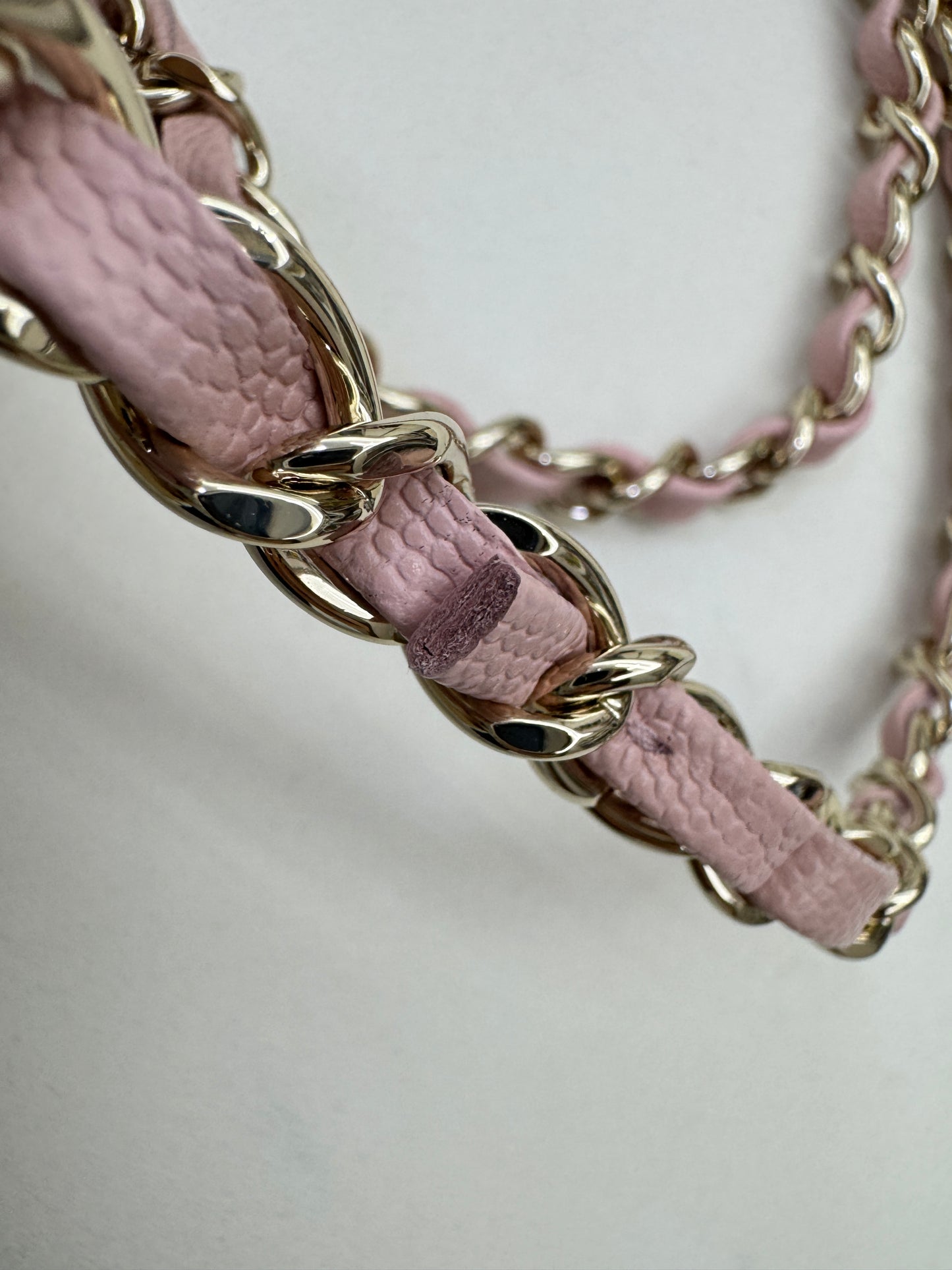 CHANEL 22B櫻花粉 CF23 Small Sakura Pink