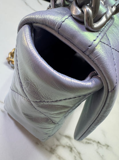 CHANEL 19 Bag Small 22P幻彩紫 小號
