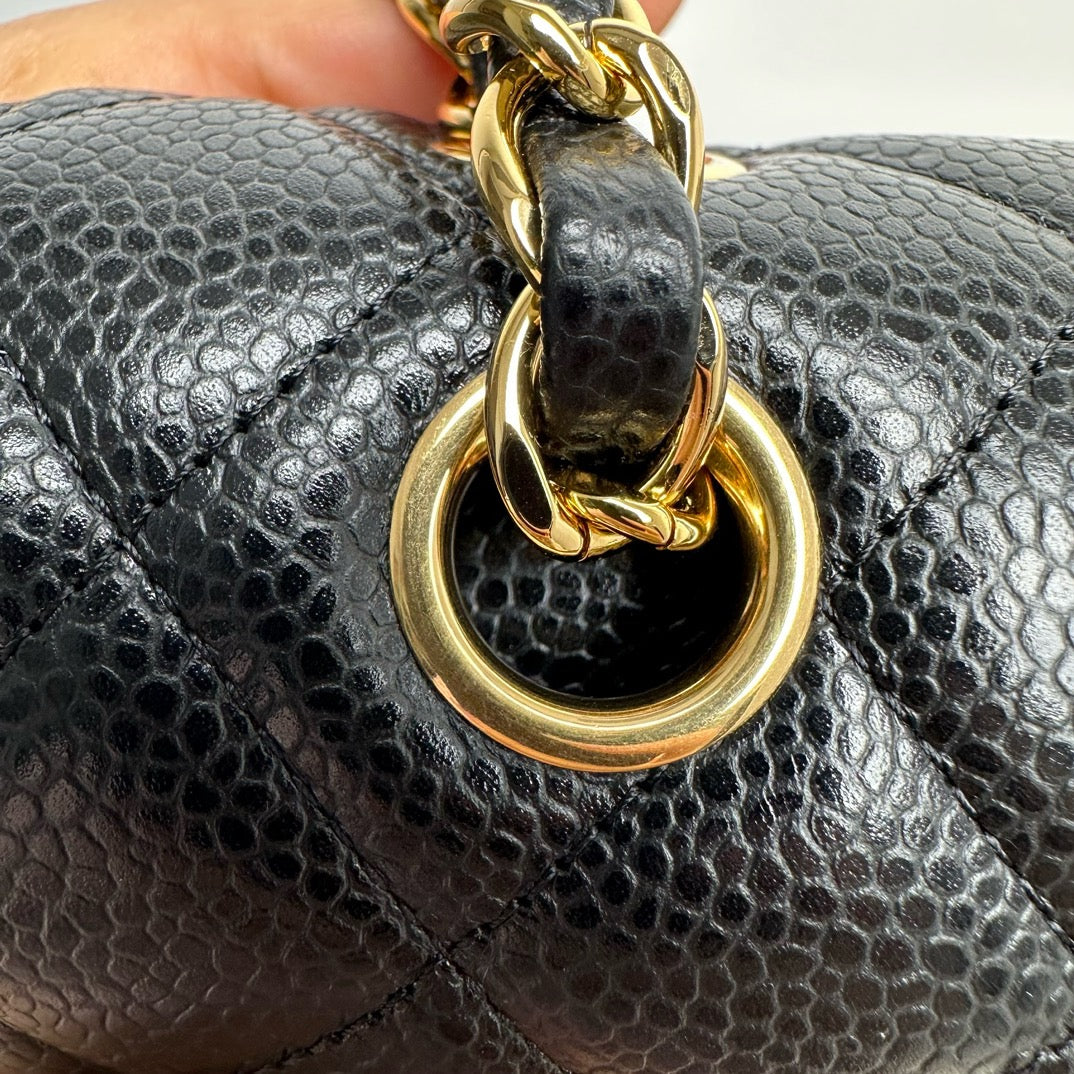 CHANEL CF25 黑金牛