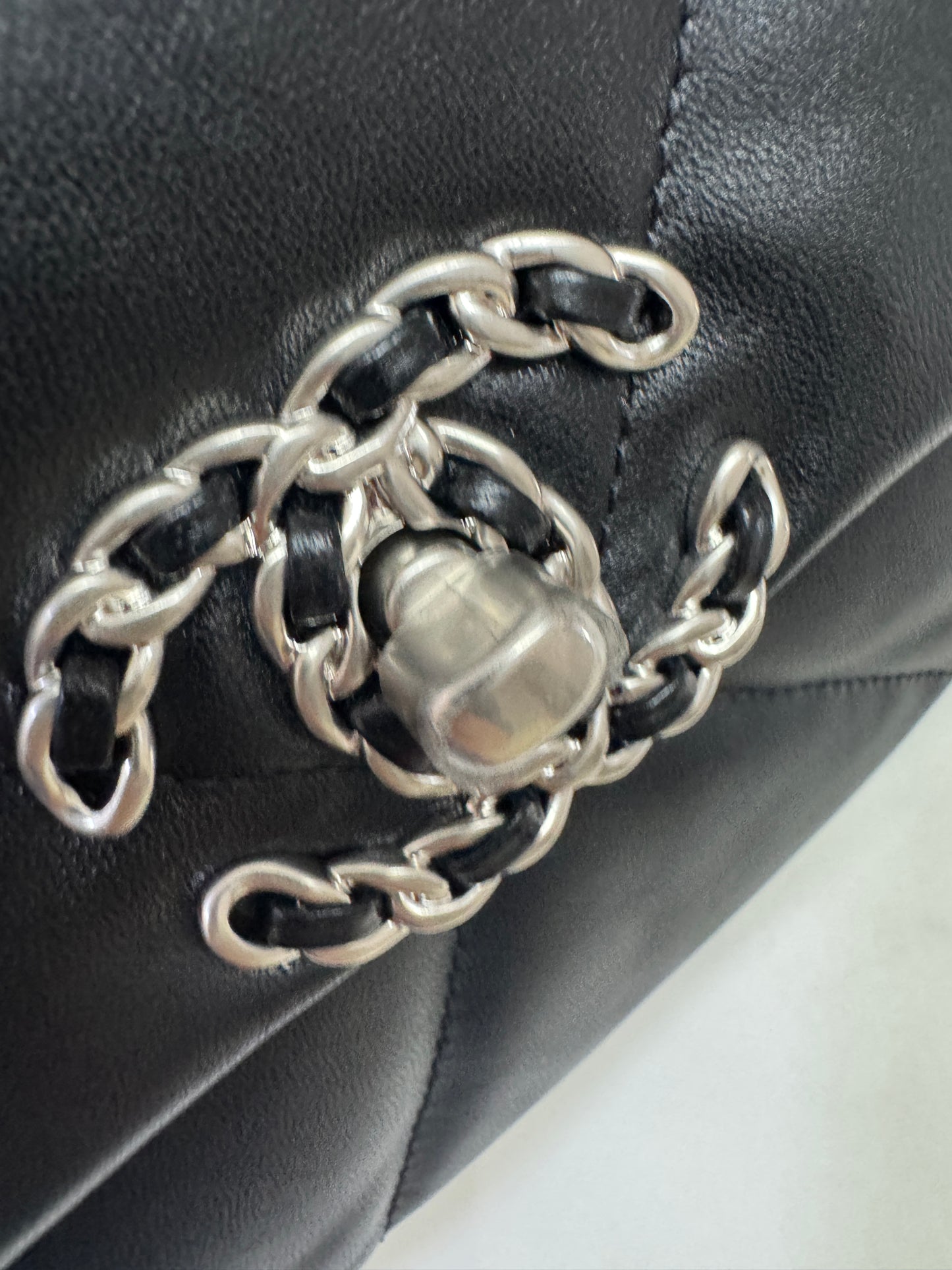 CHANEL 19Bag 黑銀 Small