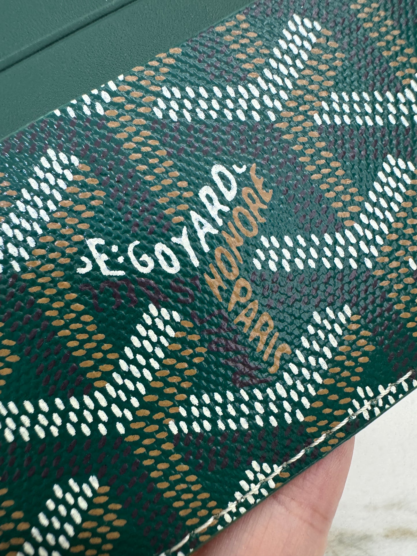 GOYARD Cardholder 綠色