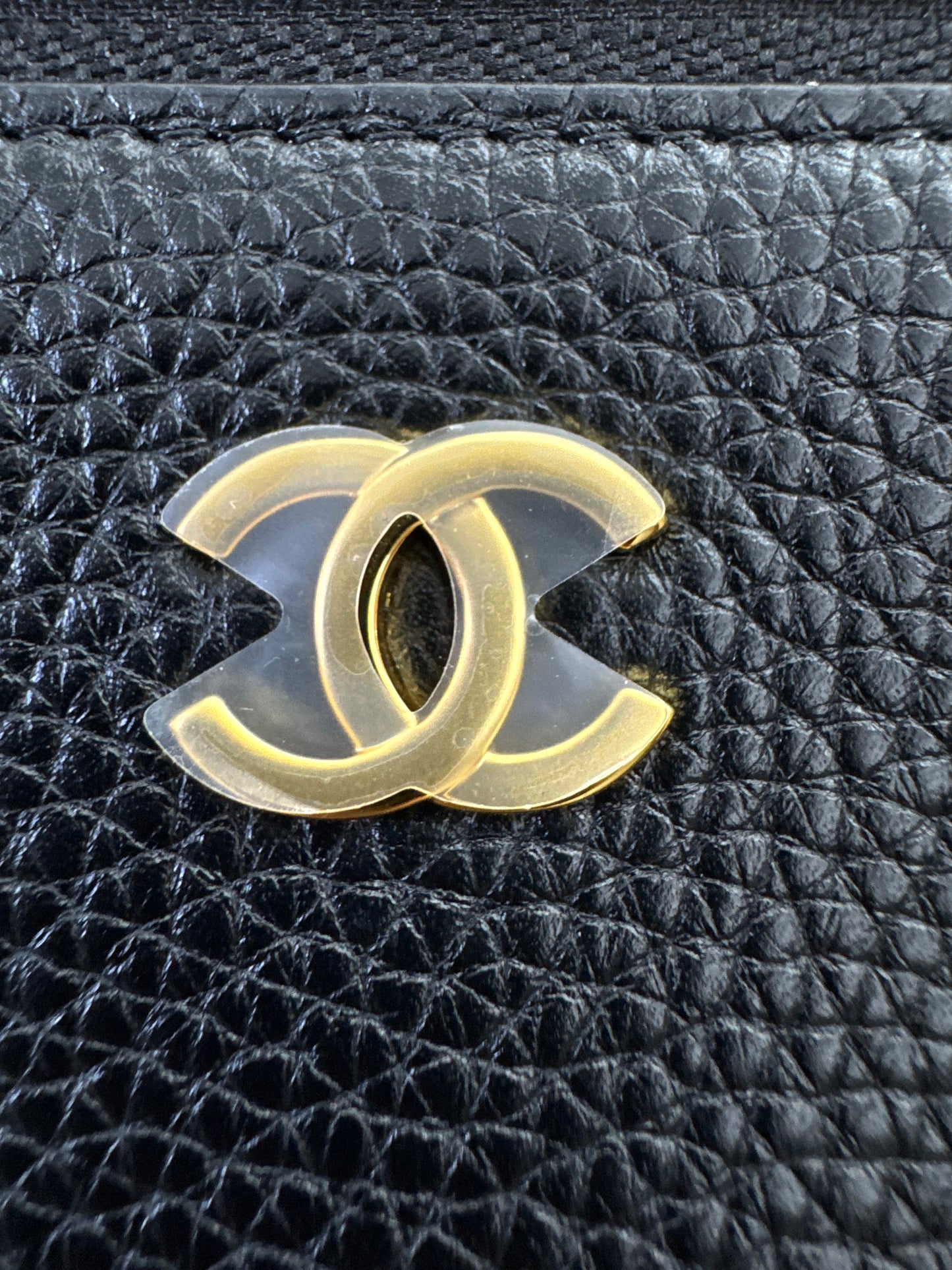CHANEL 26A 荔枝紋LP盒子包 中號23cm