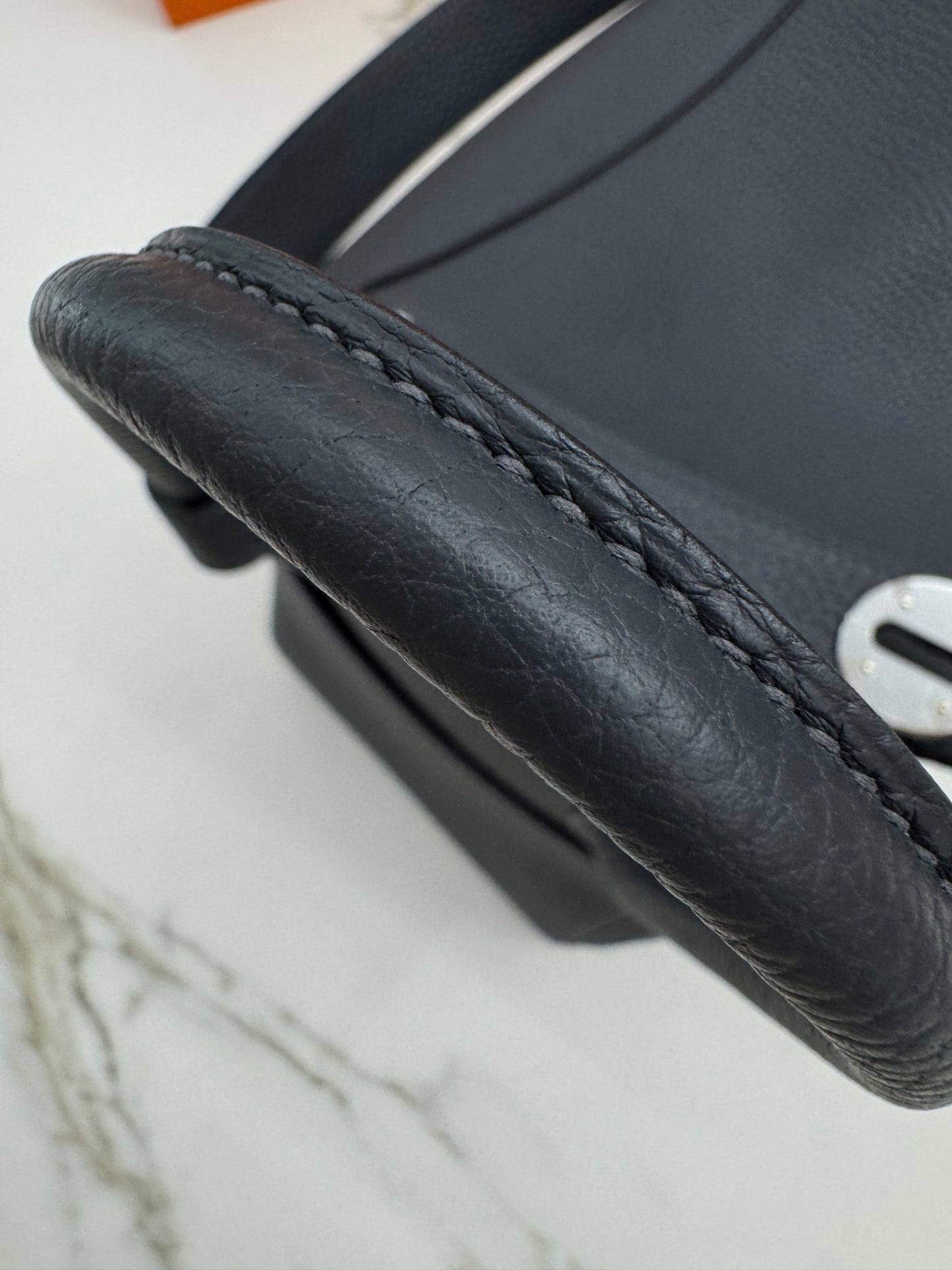 HERMES Lindy 30 石墨灰銀扣 TC 88 Graphite PHW