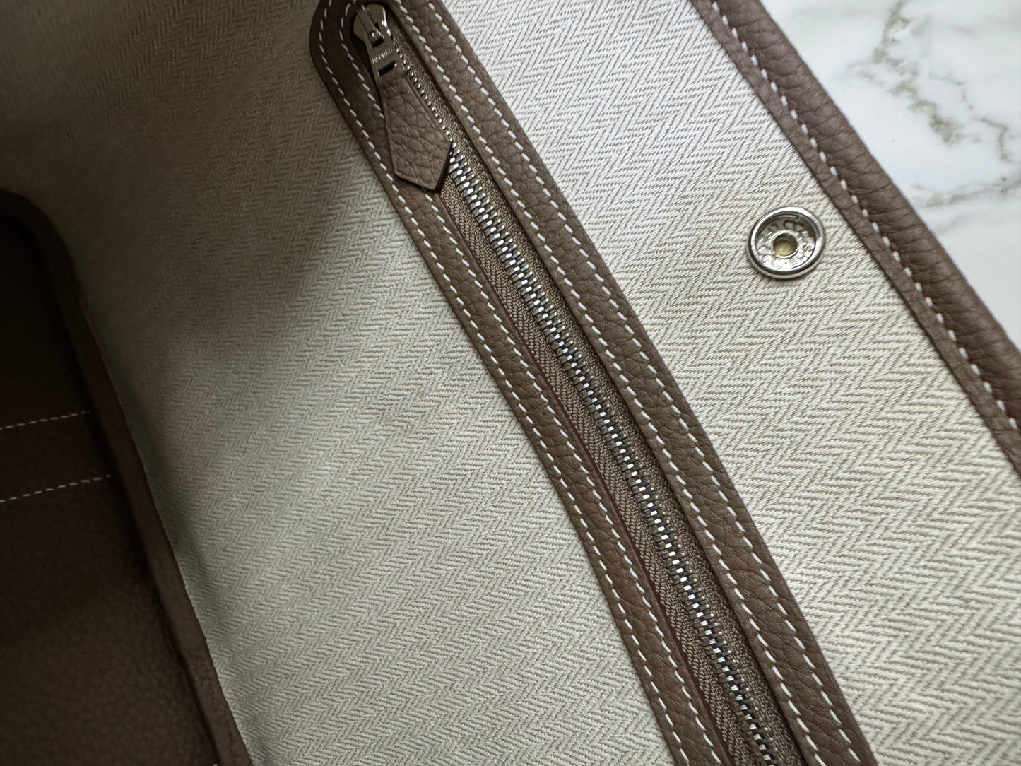 HERMES Garden Party 30 Negonda Etoupe