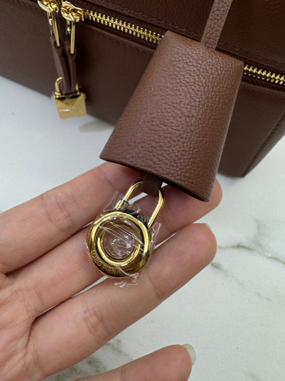 LORO PIANA Extra Bag 23 焦糖棕色