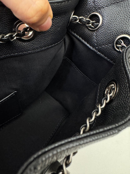 CHANEL Mini 25Bag 黑銀