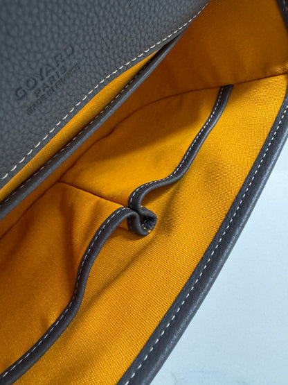 GOYARD Belvedere 郵差包 灰色 PM
