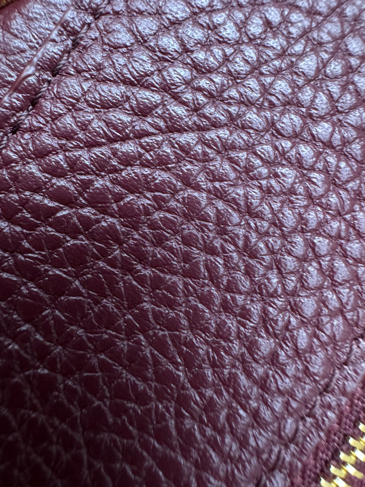 CHANEL 26S Maxi Flap Bag Small 酒紅色金扣 Burgundy GHW