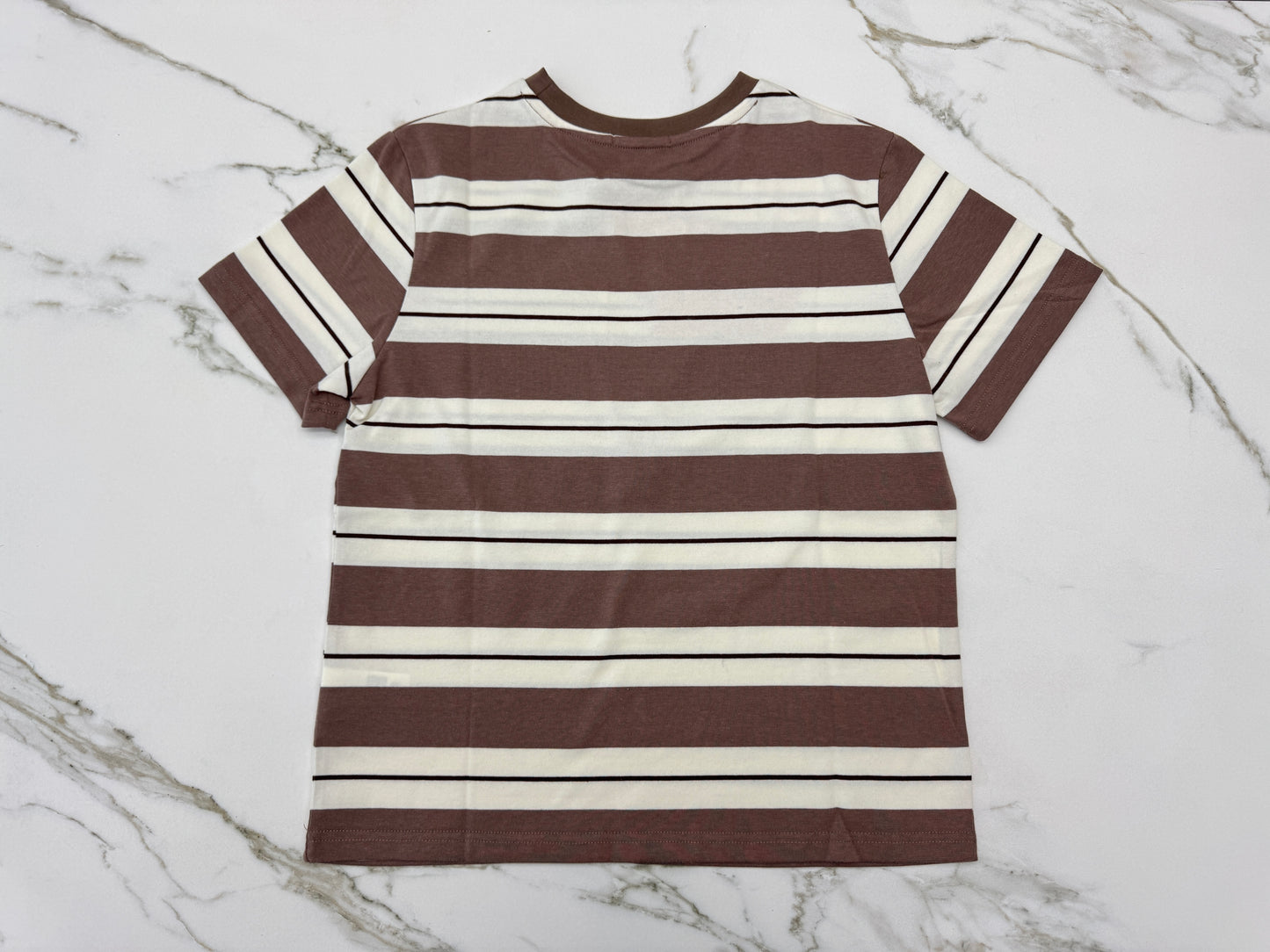 MIU MIU 針織條紋T恤