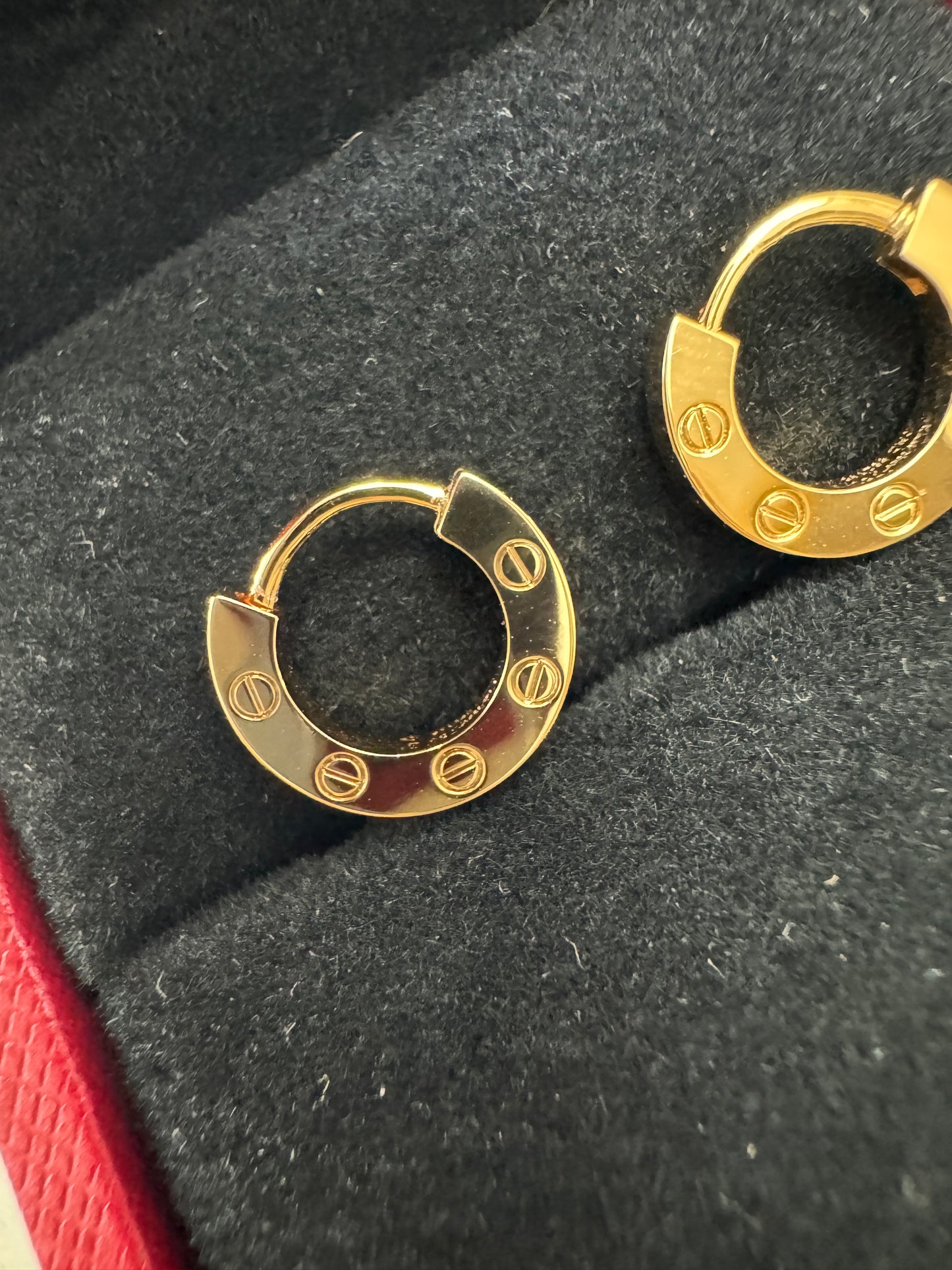 CARTIER Single Loop Earrings