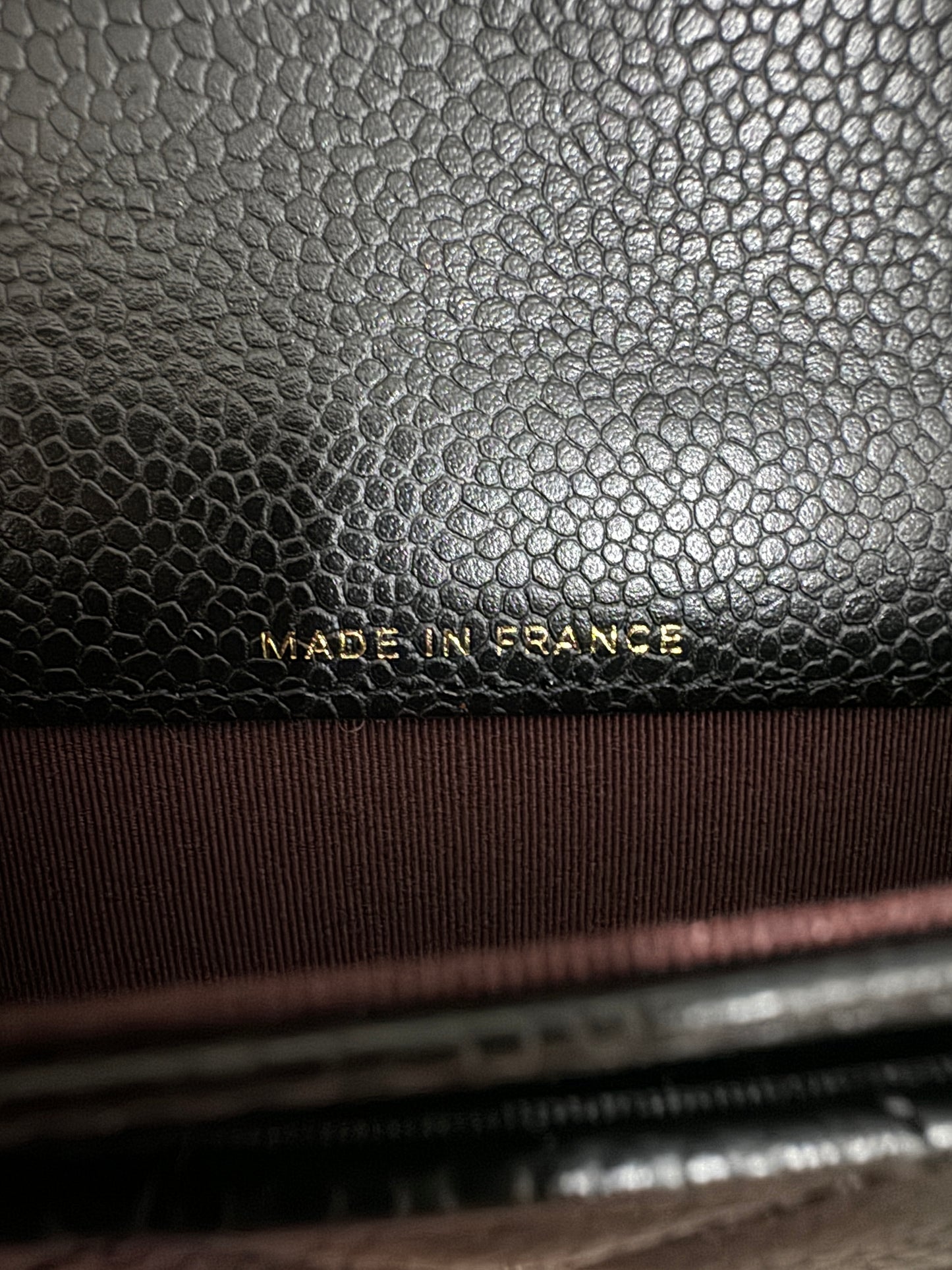 CHANEL 經典CF卡包 黑色牛皮