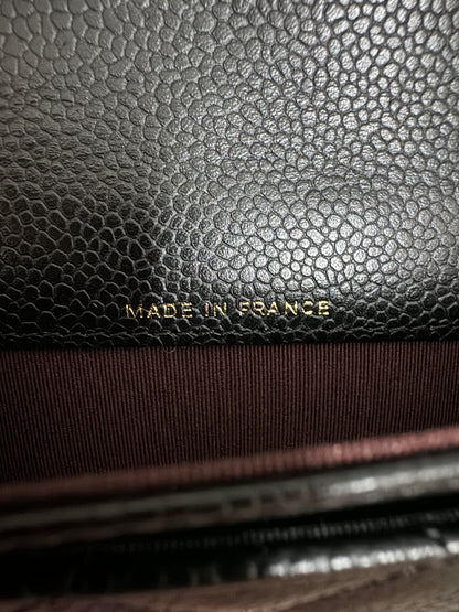 CHANEL 經典CF卡包 黑色牛皮