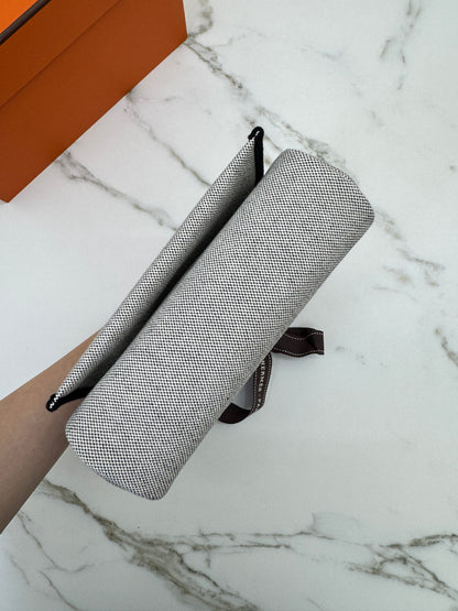 HERMES Mini Herbag 熊貓黑扣