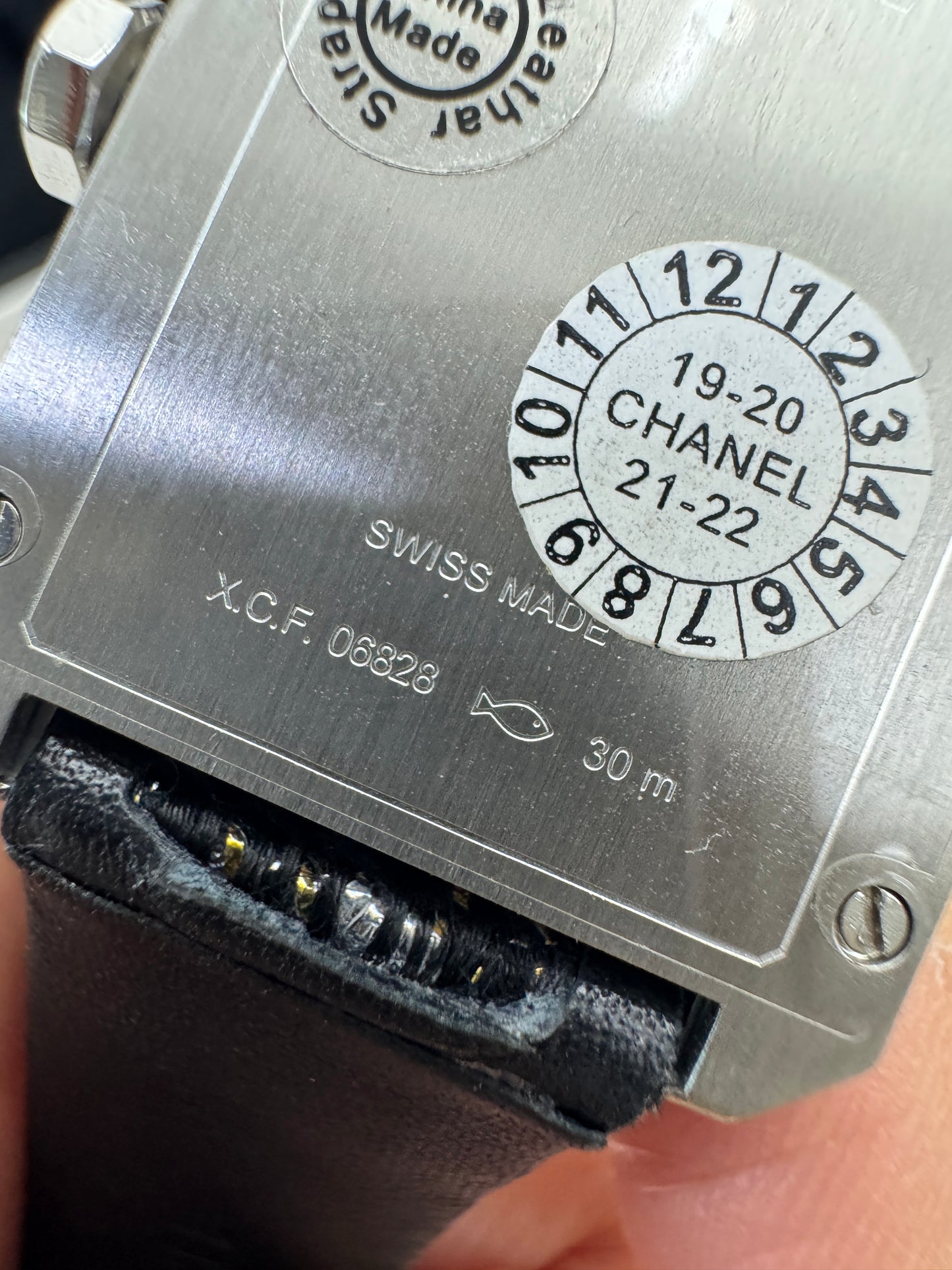 CHANEL Boyfriend Watch Tweed