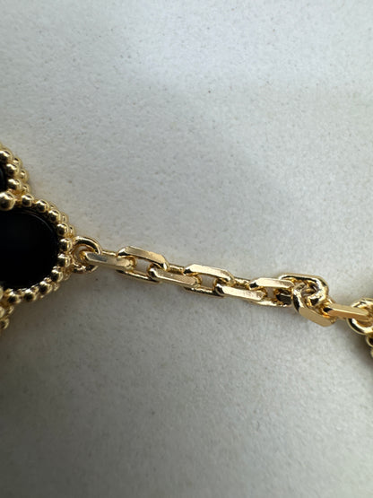 VCA Vintage Alhambra Bracelet 黑玉髓