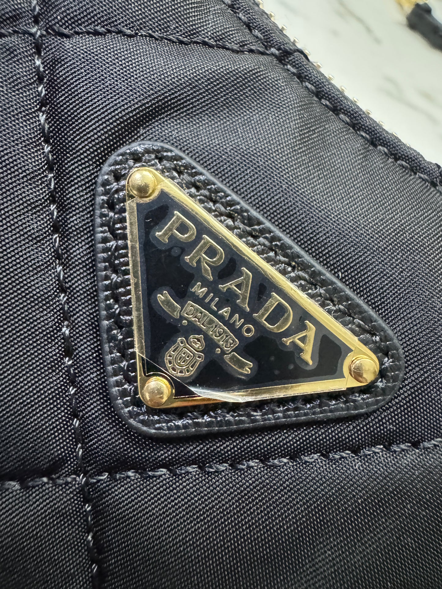 PRADA Re-Nylon 菱格紋Hobo