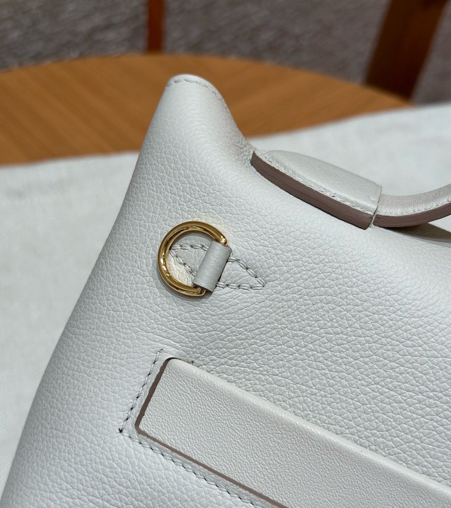 HERMES 2424 冰川白金扣 evercolor