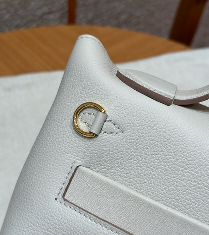 HERMES 2424 冰川白金扣 evercolor