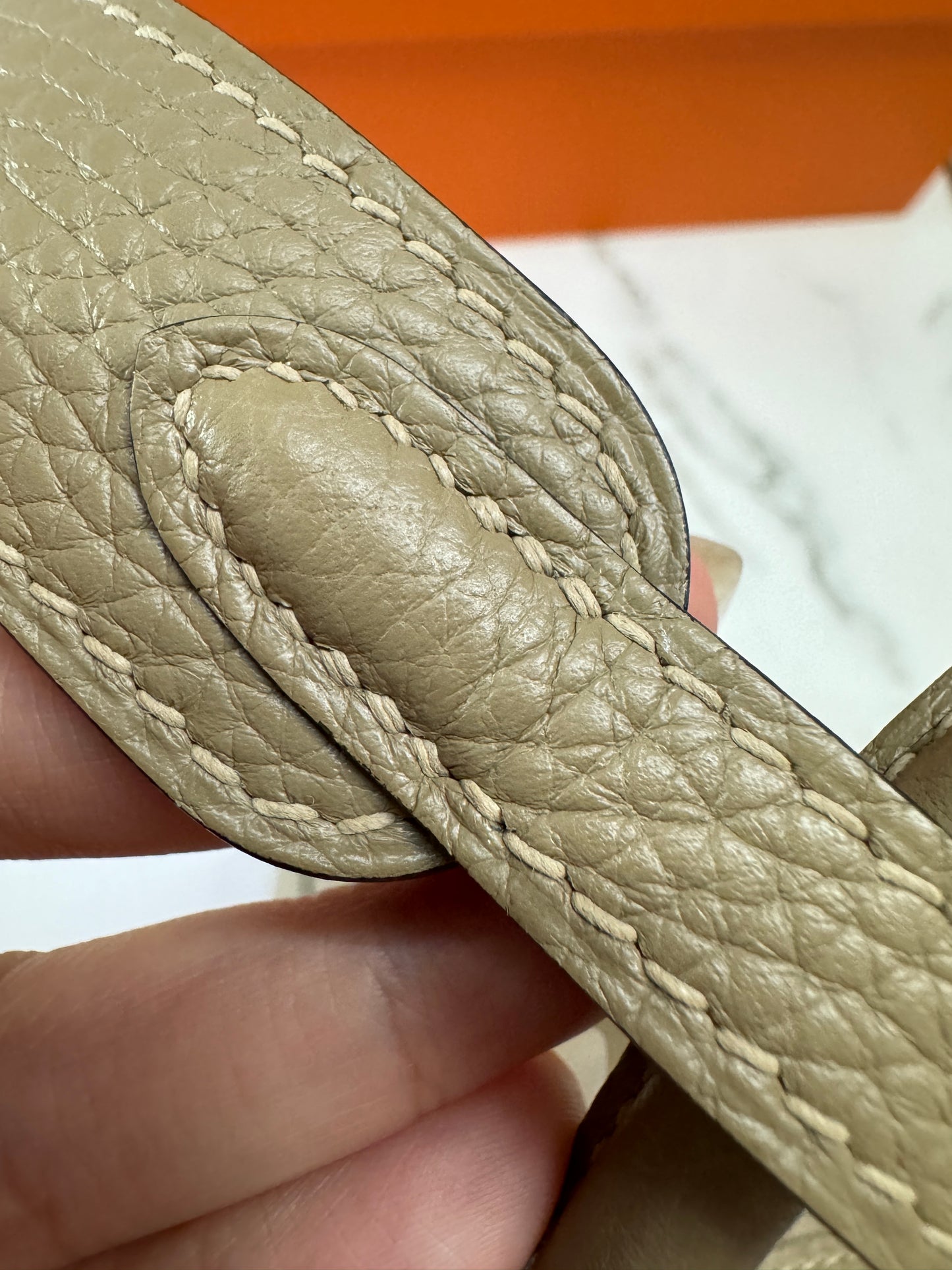 HERMES Lindy26 馬爾法米 銀扣 TC