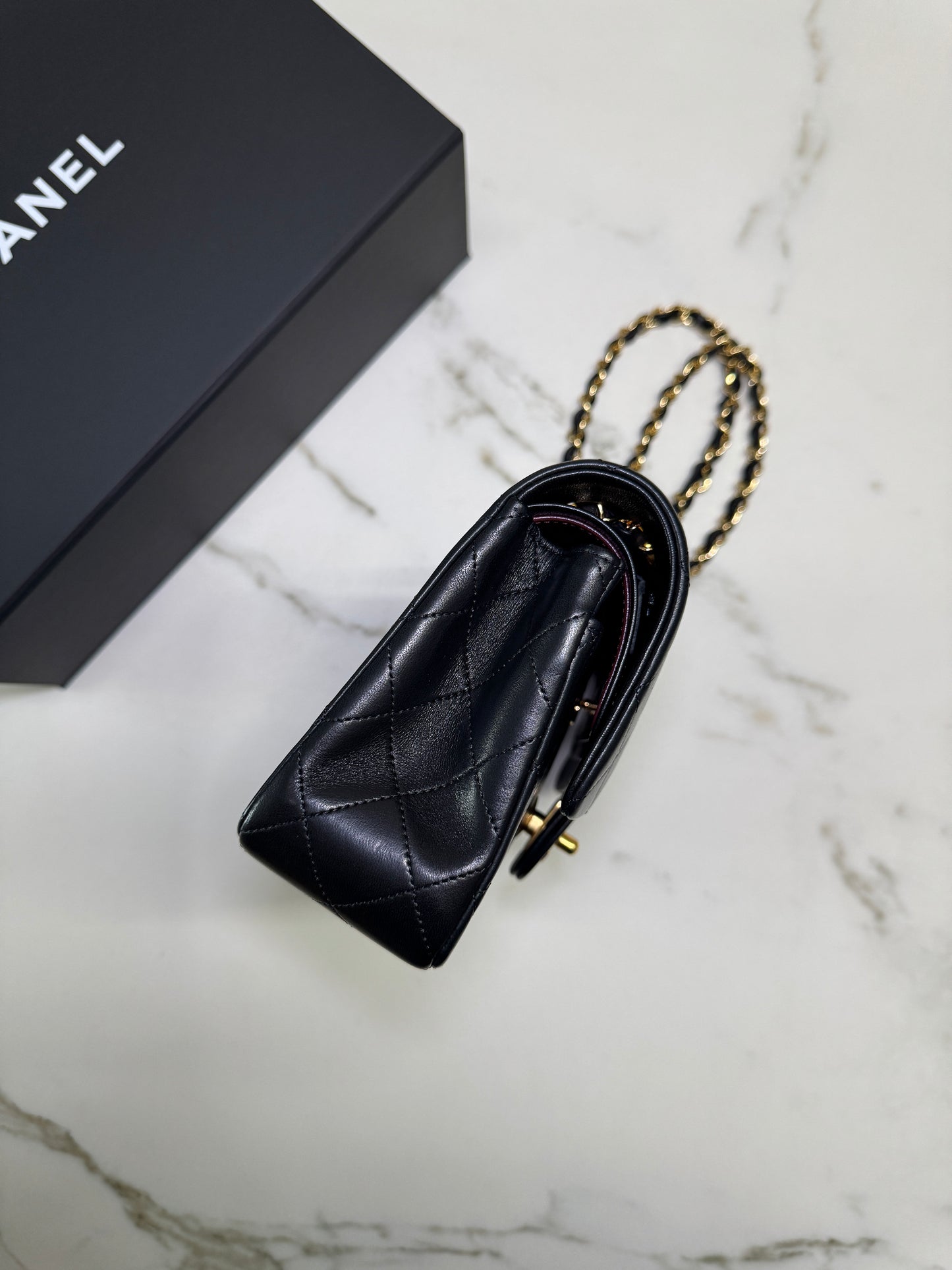 CHANEL Vintage CF23 羊皮 中古款 Lambskin