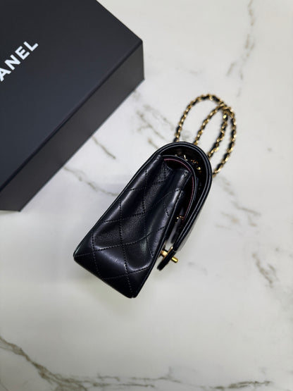 CHANEL Vintage CF23 羊皮 中古款 Lambskin