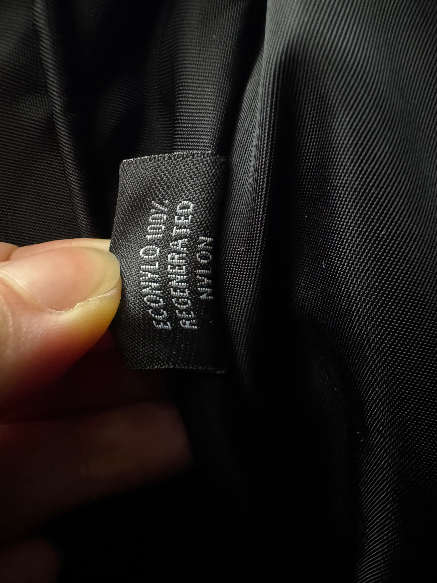 PRADA Cini 郵差包黑色 Medium