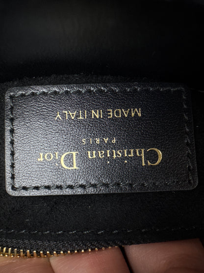 DIOR Mini Lady Dior 黑色羊皮
