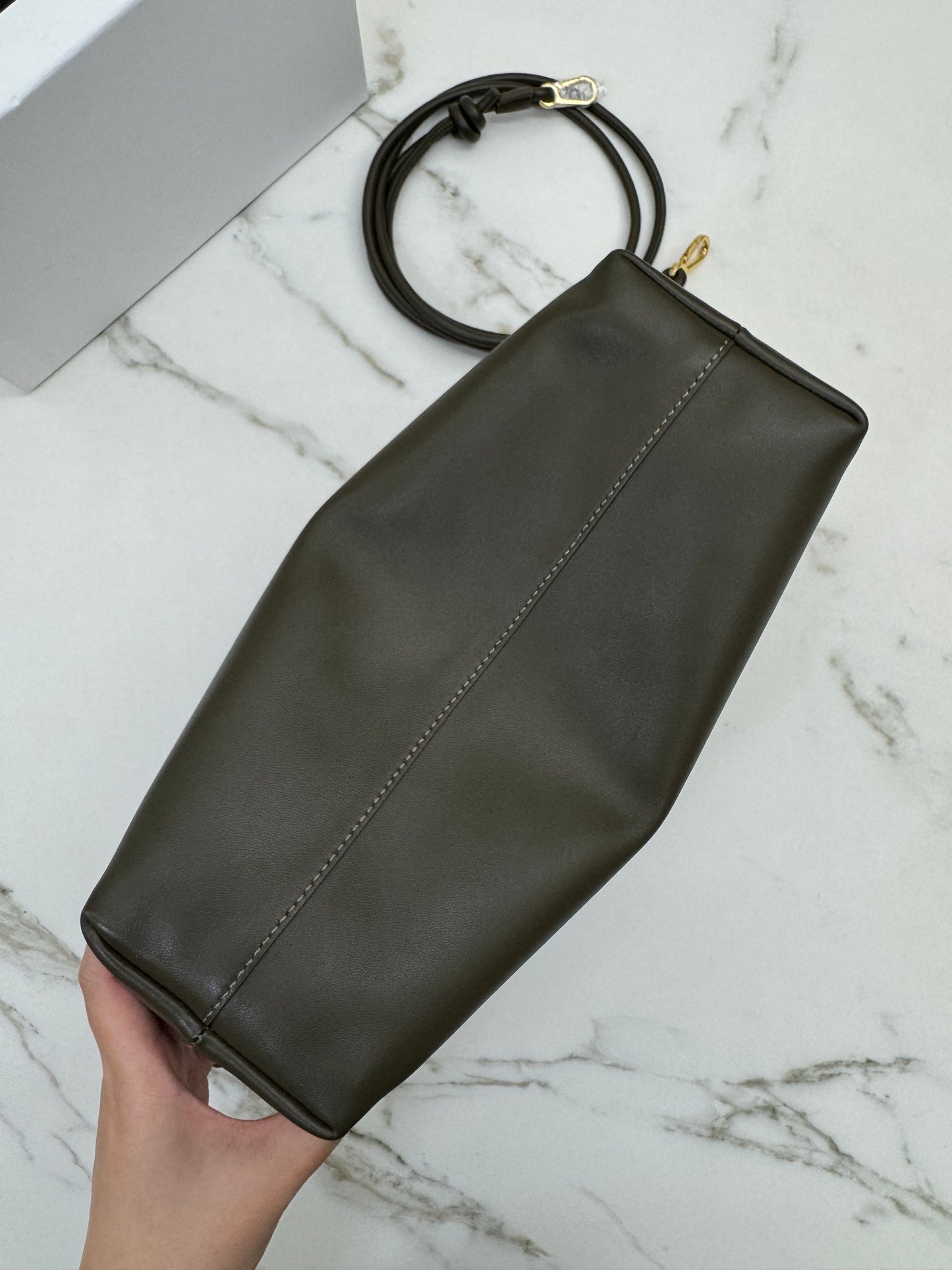 LOEWE Flamenco Purse Medium 卡其綠