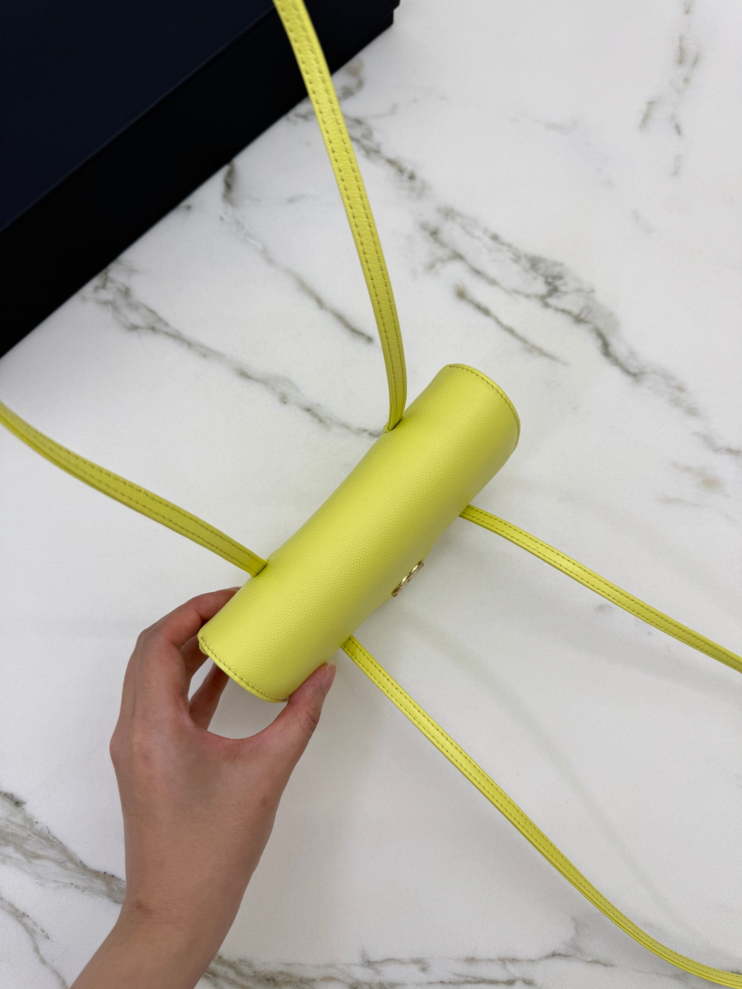 CHANEL Mini Preppy Coco 黃色