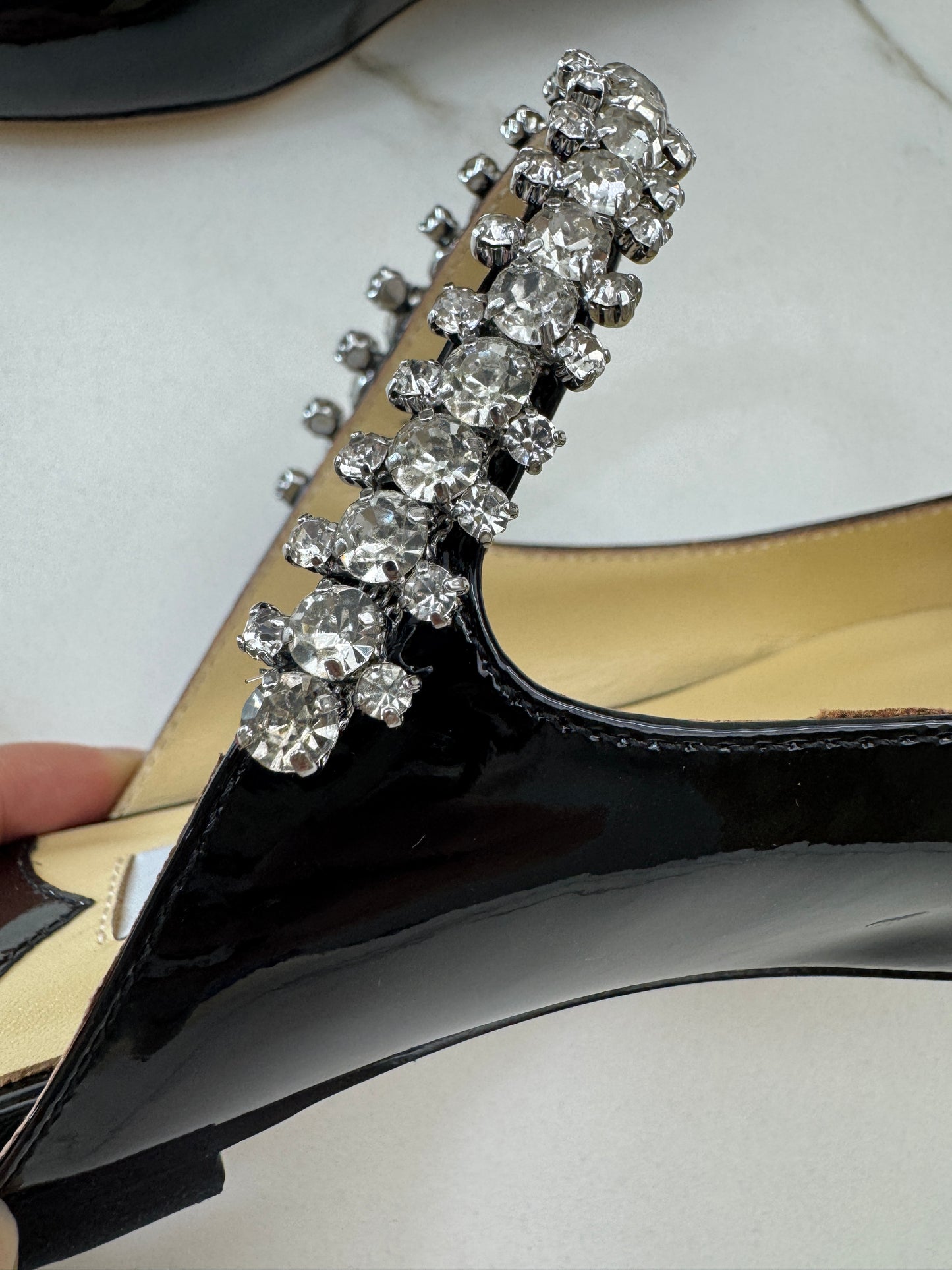 JIMMY CHOO Bling Flat 漆皮