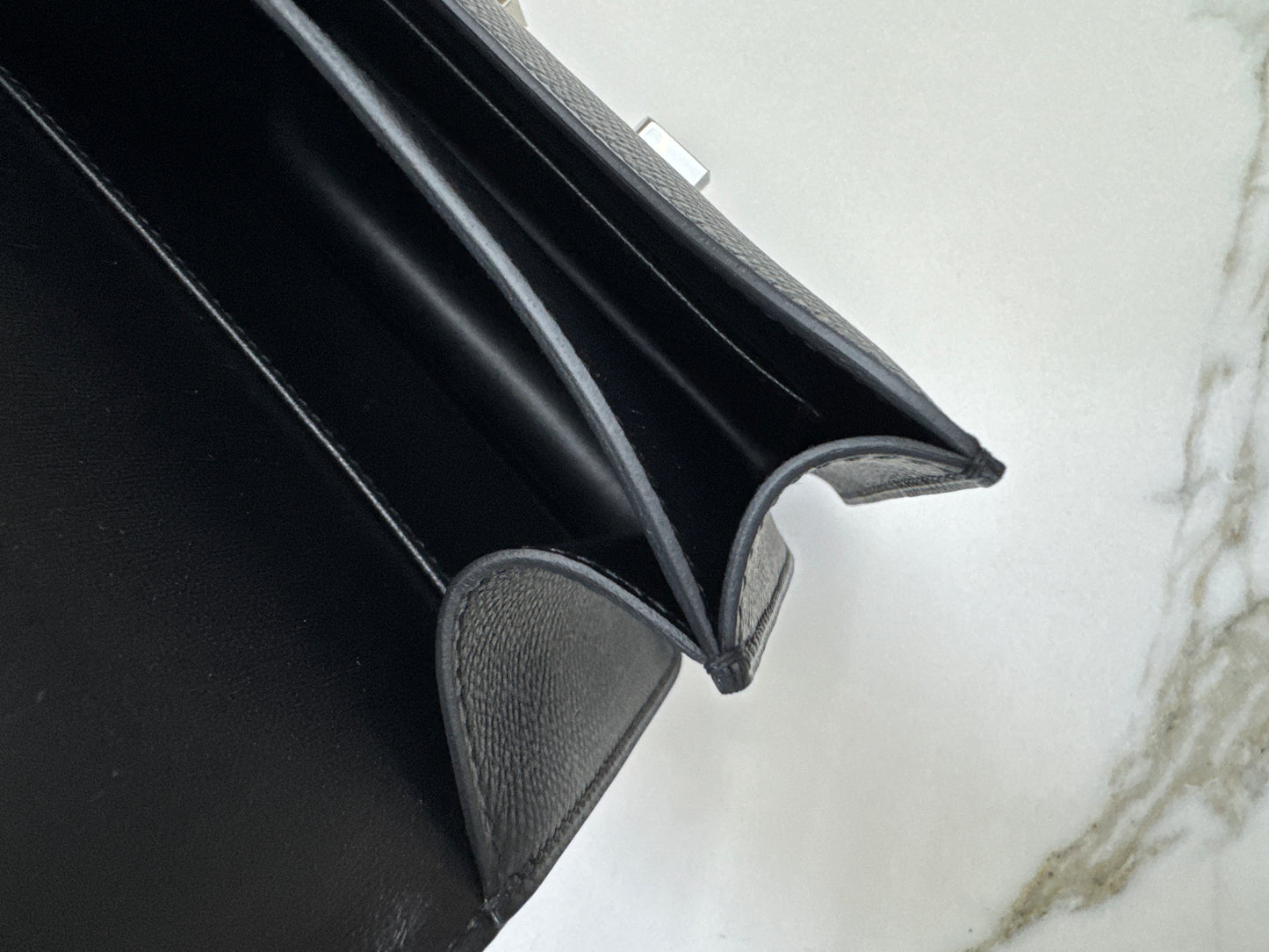 HERMES Mini Constance 黑銀 Noir Epsom PHW