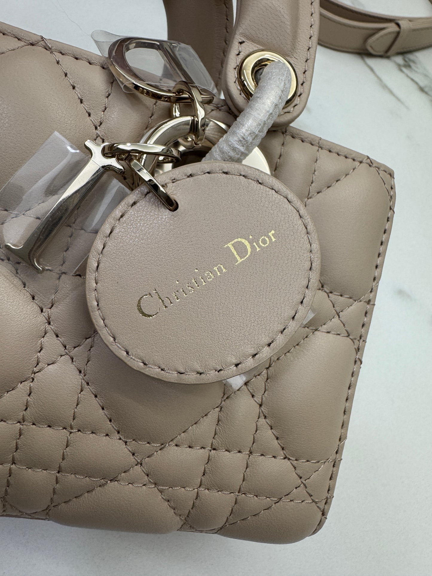 DIOR D-joy Mini 胭脂米 Powder Beige