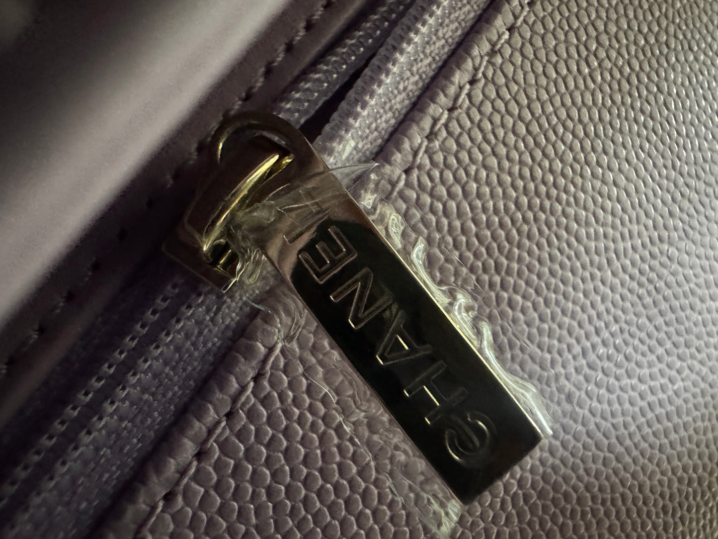 CHANEL Coco Handle 24P紫色 Small