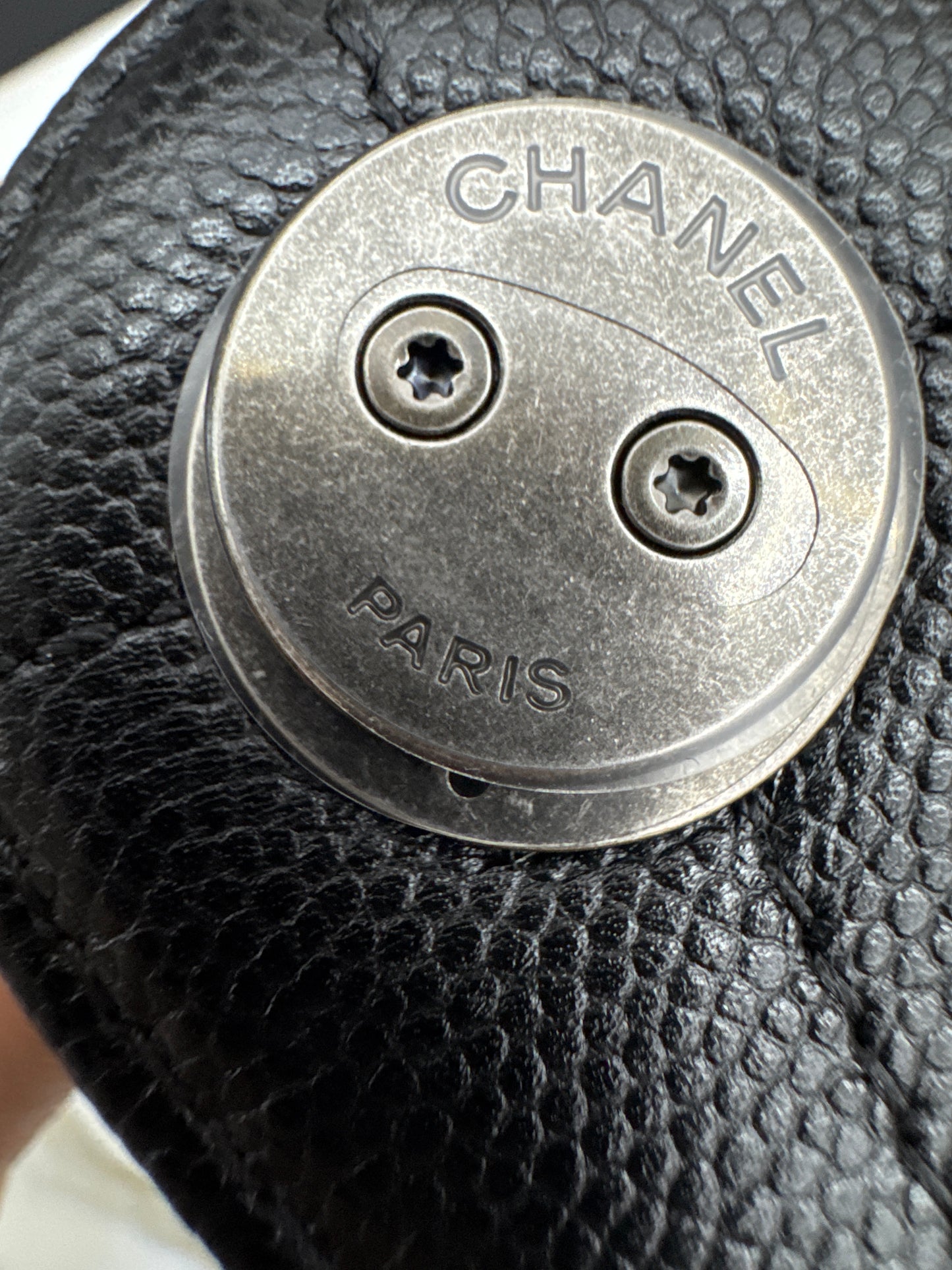 CHANEL 25Bag Small 黑銀小號 荔枝牛皮 Caviar Calfskin