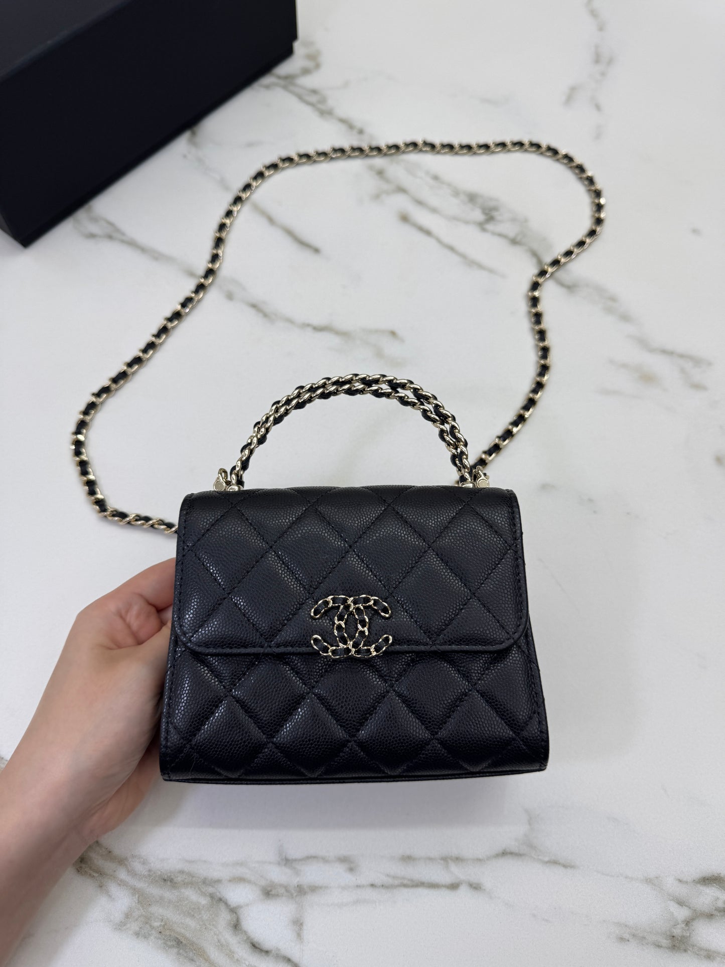 CHANEL 25S Kelly 手機包直版