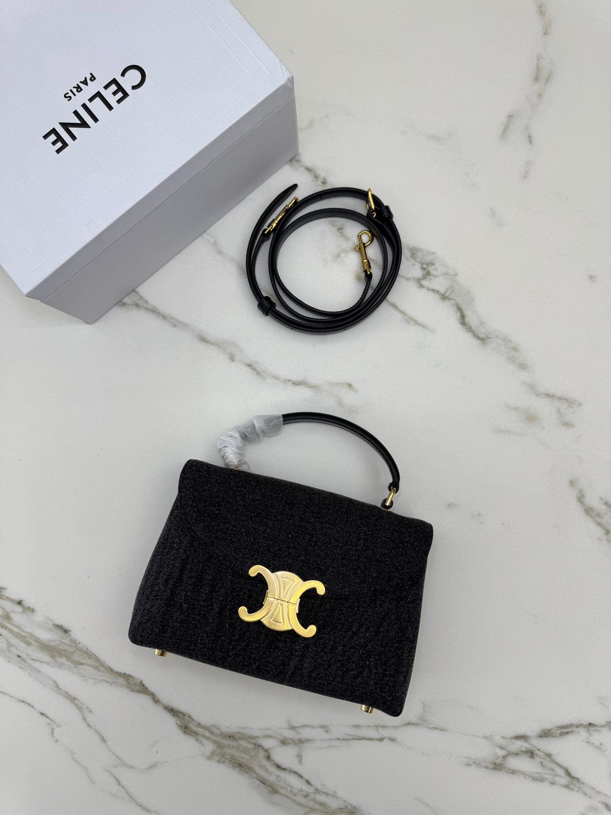 CELINE Teen Nino 黑牛仔