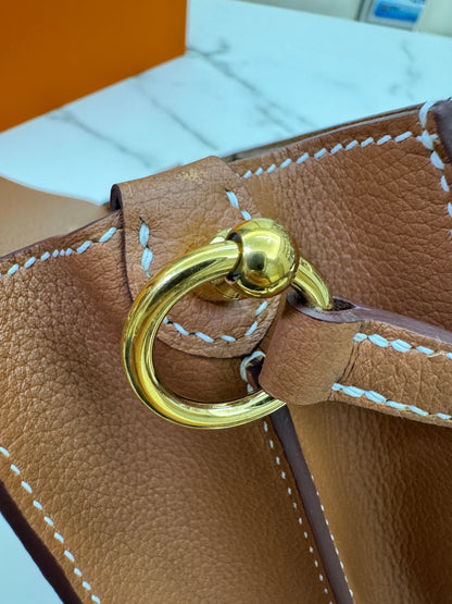 HERMES Mini Roulis Gold Evercolor GHW