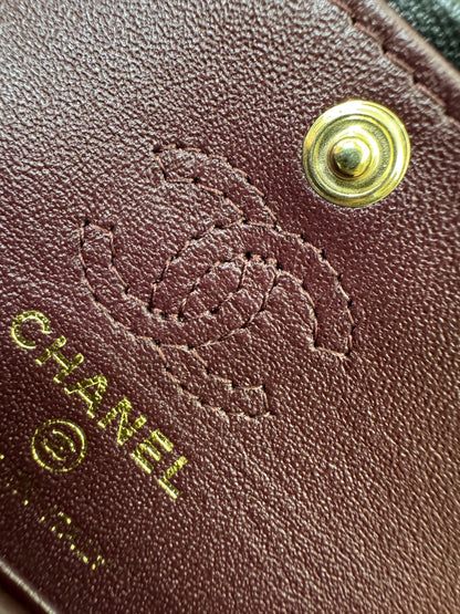 CHANEL 迷你CF包掛 黑色