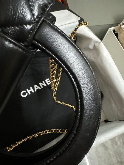 CHANEL 23K Kelly Nano Black