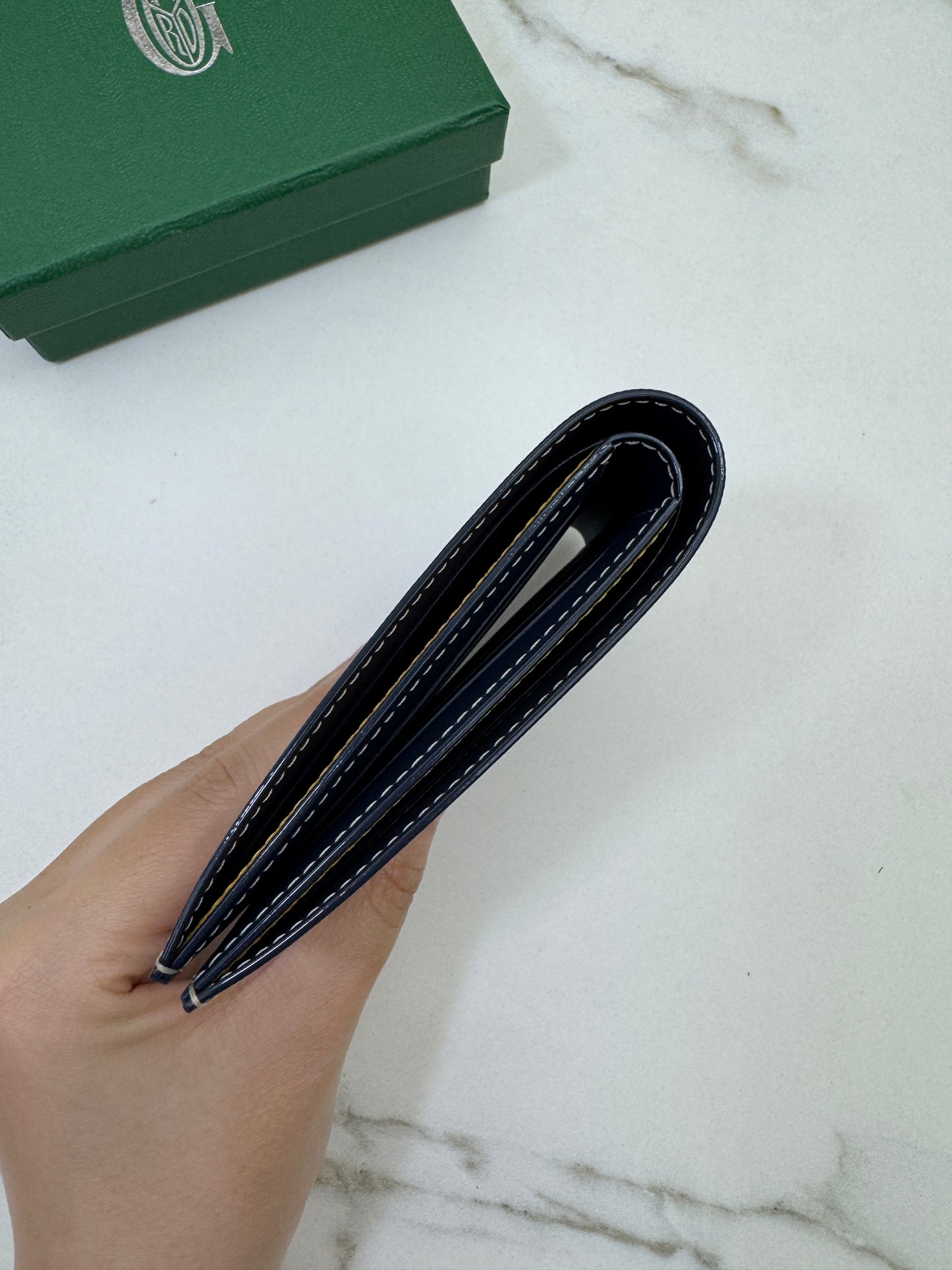 GOYARD Victoire Wallet 海軍藍