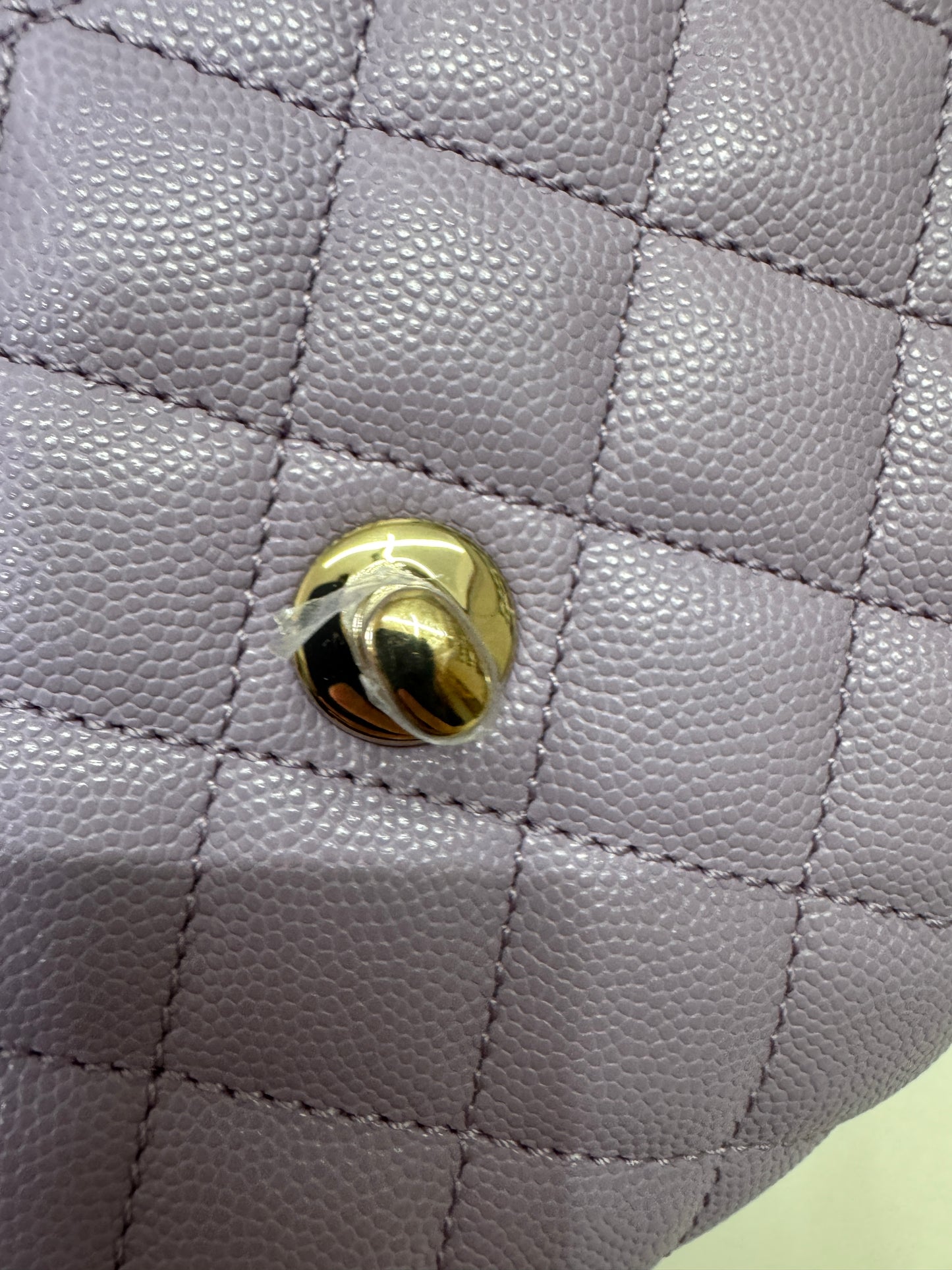 CHANEL Coco Handle 24P紫色 Small