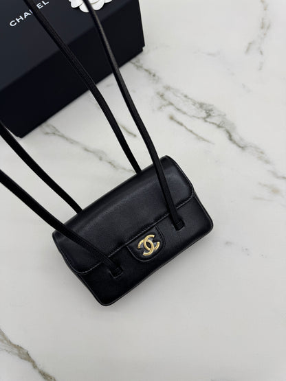 CHANEL Mini Preppy Coco Black