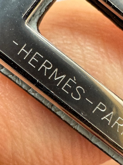 HERMES Kelly 25 Togo內縫 木偶灰銀扣 Gris Pantin PHW