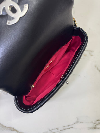 CHANEL 19Bag 黑銀 Small